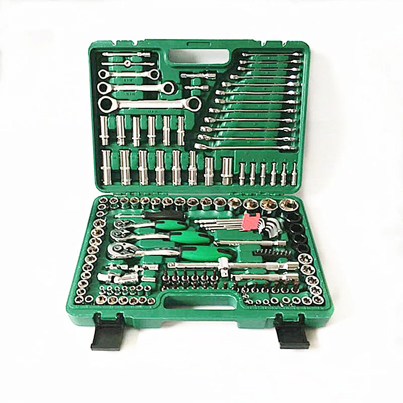 Factory Direct Machine Repair Auto  Wrench 150 Piece Socket  Combination Tool Set 72 Tooth Quick