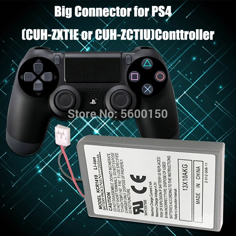 1 قطعة 2000mah بطارية حزمة استبدال لسوني غمبد PS4 Dualshock4 V1 تحكم لاسلكي بطارية CUH-ZCT1E CUH-ZCT1U