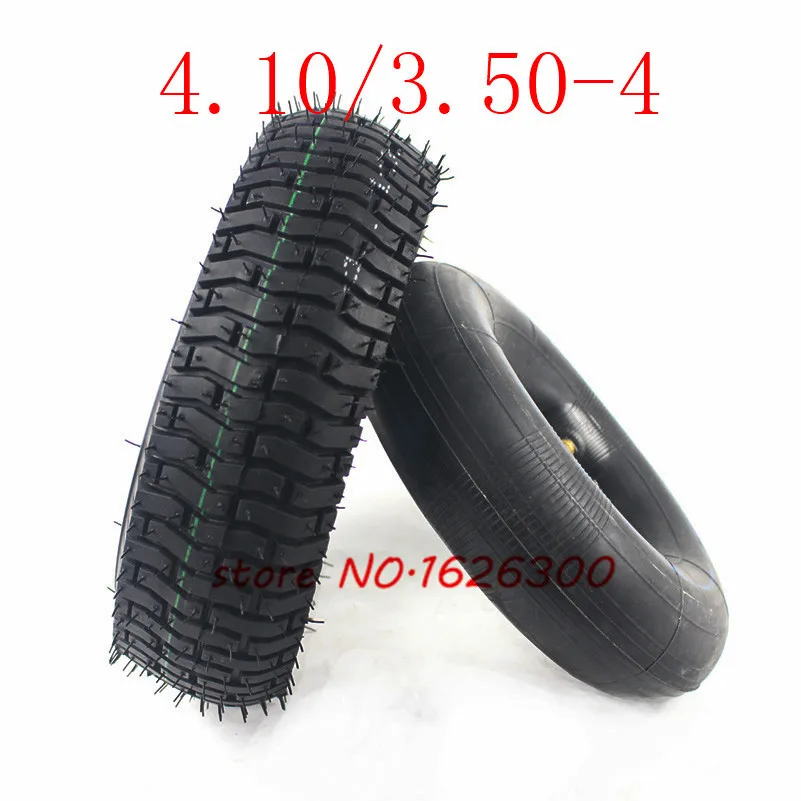 4.10/3.50-4  410/350-4 ATV Quad Go Kart 47cc 49cc Chunky 4.10-4 Tire inner tube Fit All Models 3.50-4 4