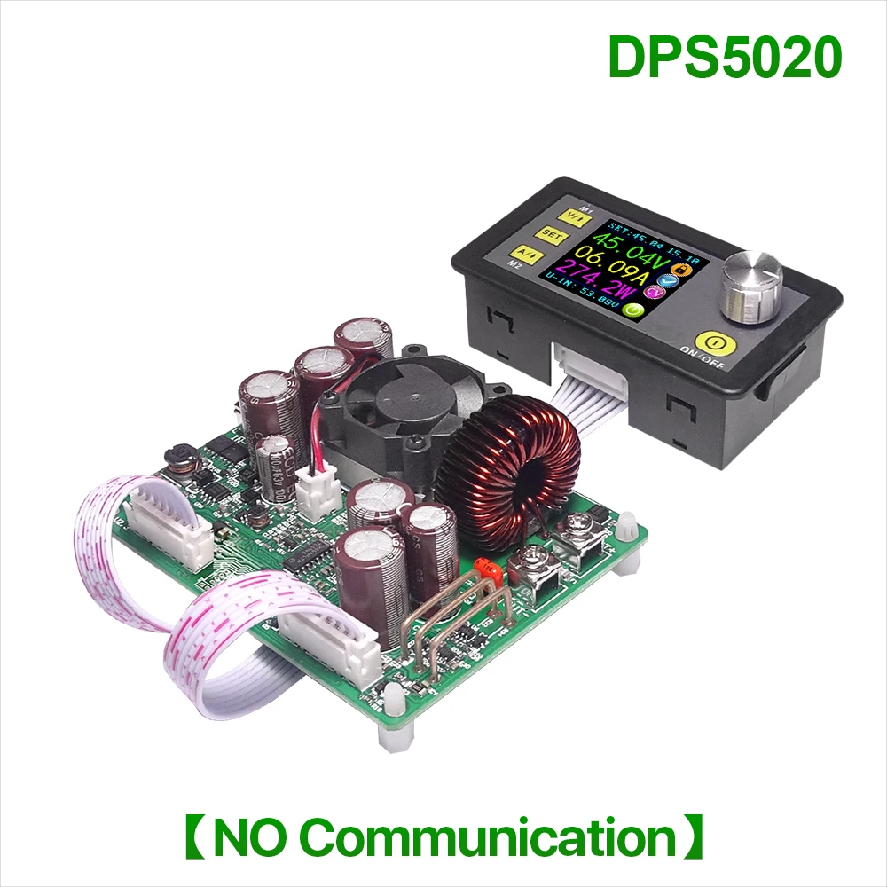 DPS5020 50V 20A Bluetooth USB Communication CV/CC DC-DC Step-Down Power Supply Buck Converter Module Voltage Regulator Voltmeter