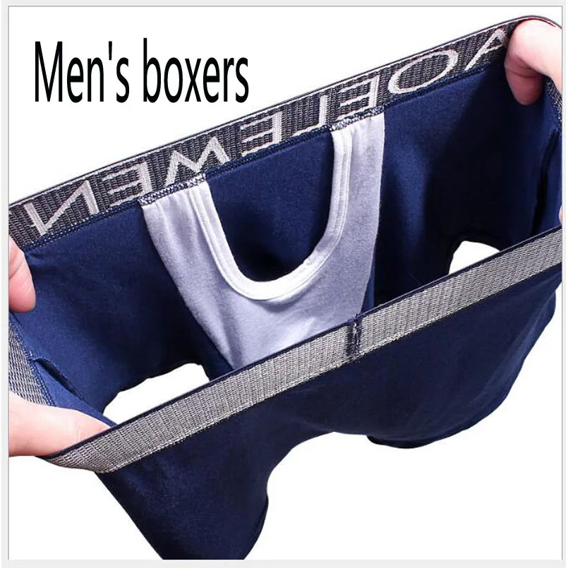 Boxers de Roupa Interior Masculina, Shorts Masculinos