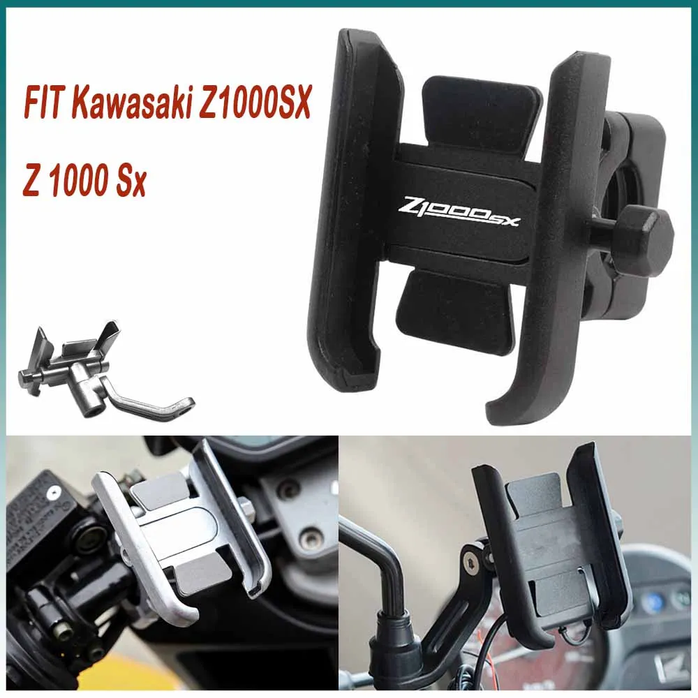 

For Kawasaki Z1000SX Z 1000 Sx Handlebar Mobile Phone Holder GPS stand bracket Motorcycle