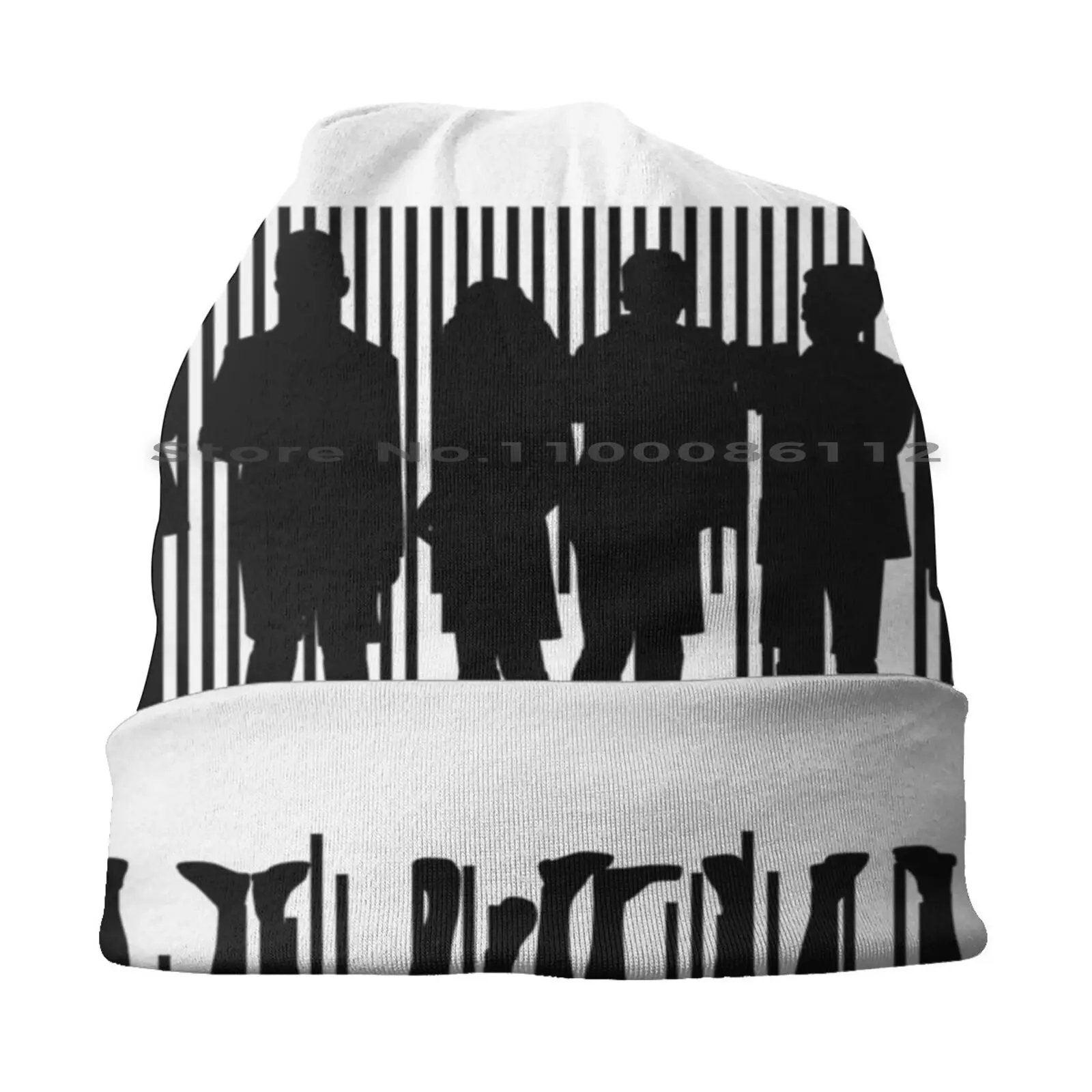 Academy Silhouette Beanies Knit Hat Hargreeves Vanya Klaus Luther Diego Allison My Chemical Romance Comics The Umbrella Academy