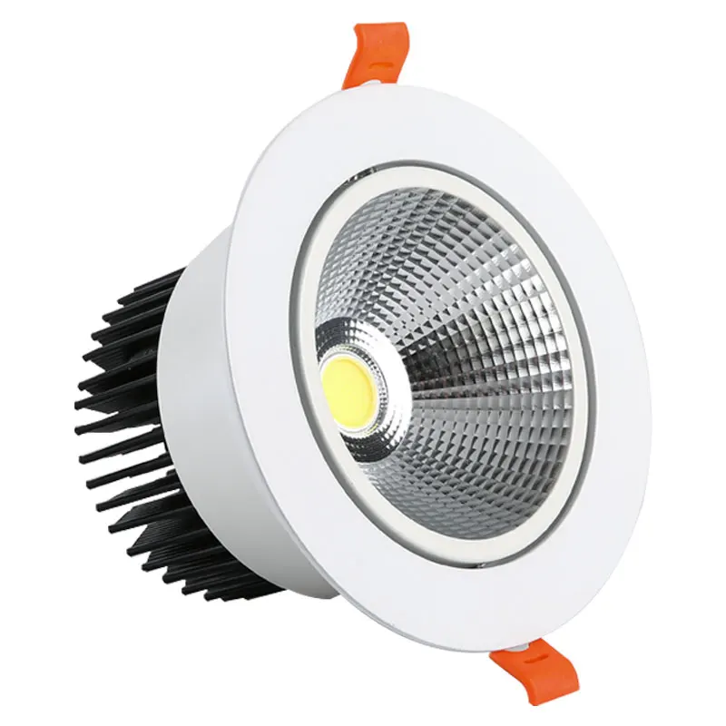 CCT – Spot lumineux LED à 3 couleurs avec technologie COB, luminaire décoratif d'intérieur, 5/7/9W, 12/15/18/20W, 3000/4000/6000K