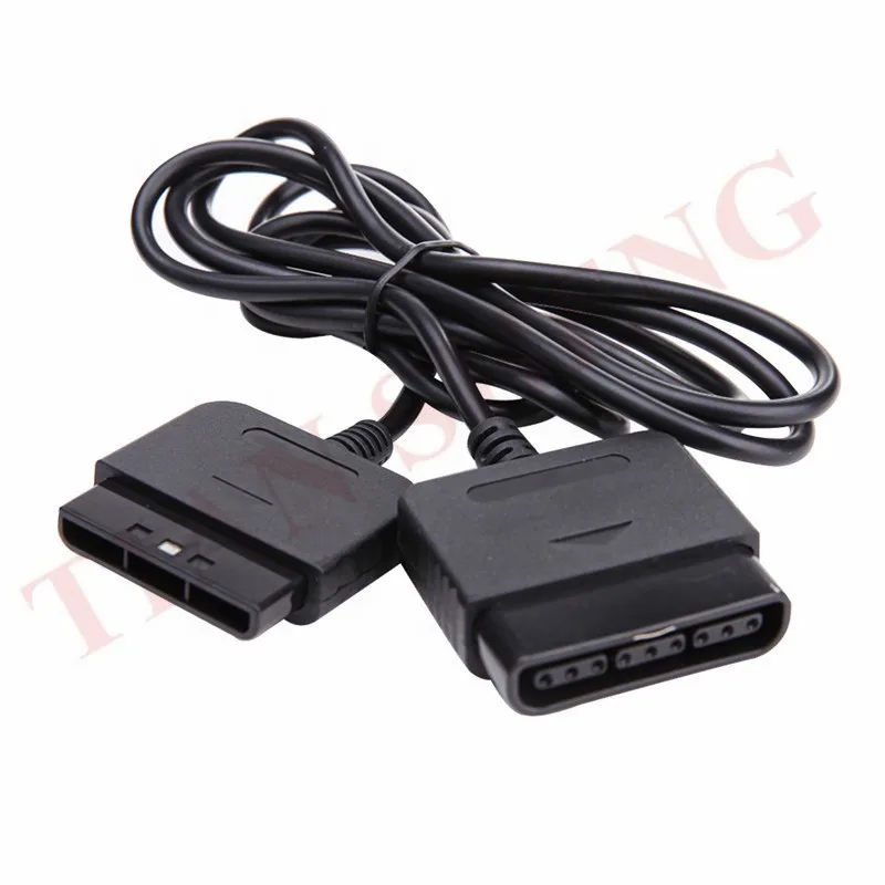 2pcs Controller Dance Pad Wheel Gun Extension Cable Cord for Sony PS1/PS2 Slim line Playstation 1 playstation 2 Console