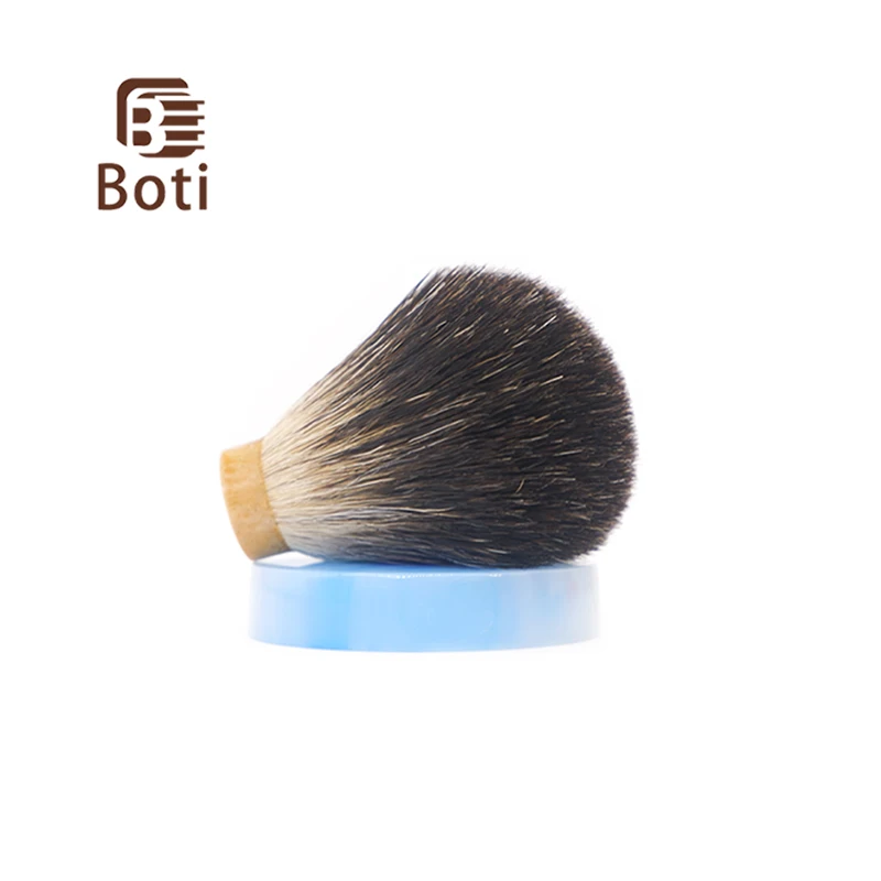 Boti Brush-SHD Black Badger Hair Knot  Bulb Shape Shaving Brushing Knot