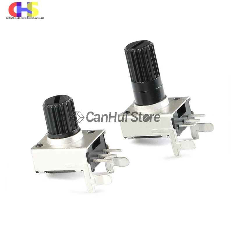 10PCS RV09 Vertical Horizontal 12.5mm Shaft 1K 2K 5K 10K 20K 50K 100K 1M 0932 Adjustable Resistor 9 Type 3Pin Seal Potentiometer