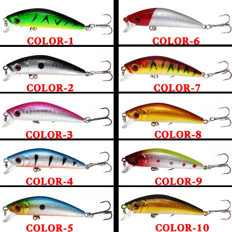Kit Set Of Wobblers Carp Minnow Hard/Artificial/Fake Bait For Fishing Tackle/Lure Mixed Swimbait Crankbaits Trolling Pike 20pcs