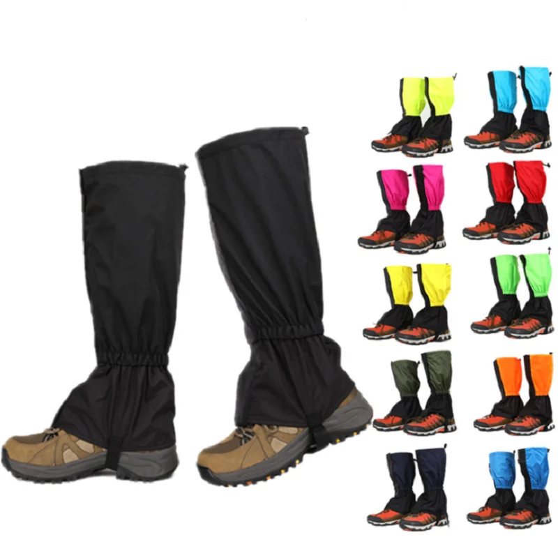 Outdoor Waterproof Legging Gaiters For Hiking Camping Climbing Skiing Desert Leg Cover Boots Shoes Covers Legs Protection Guard