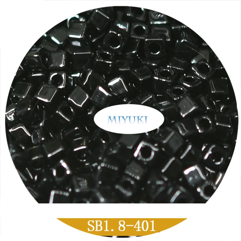 Miyuki Japan Imported 1.8mm Glass Beads SB Square Beads Solid Color DIY Handmade Beaded Material