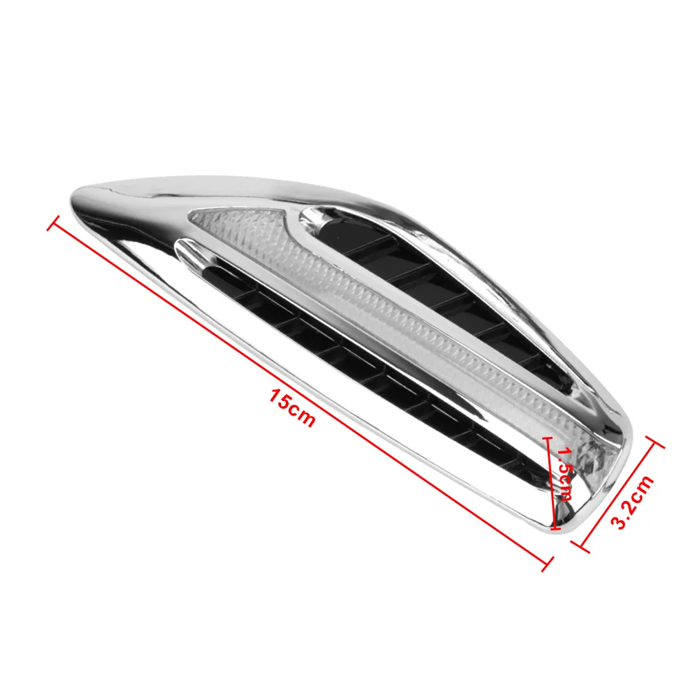 12V Car Side Marker Lights Turn Signal Lamps Lateral LED RGB Decorative Automotive Accessories for Citroen Renault Peugeot BMW view 6