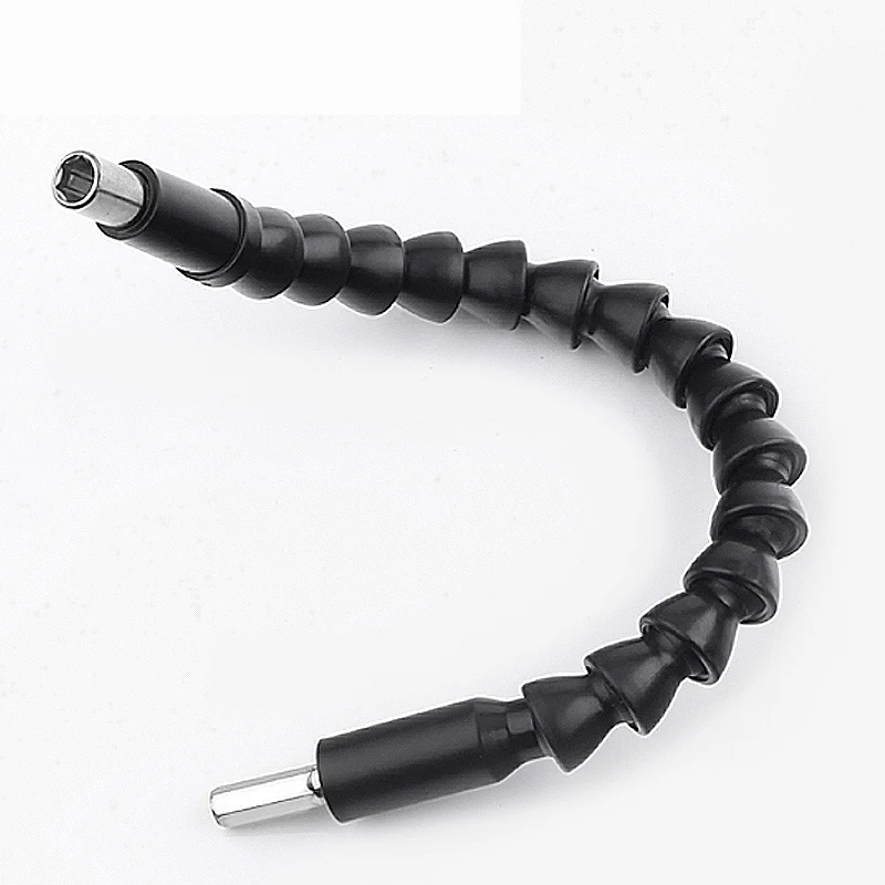 1pcs 200mm/250mm/300mm/400mm Metal Universal Flexible Shaft Electric Drill Connector Extended Adapter 1/4 in Hex