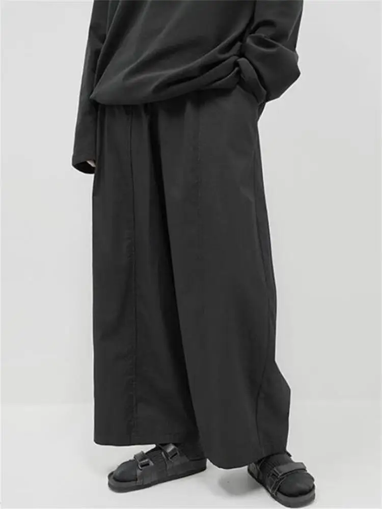 Men's Wide-Leg Pants Spring And Autumn New Yamamoto Style Couples With The Same Style Of Fashion Casual Loose Large Size Pants
