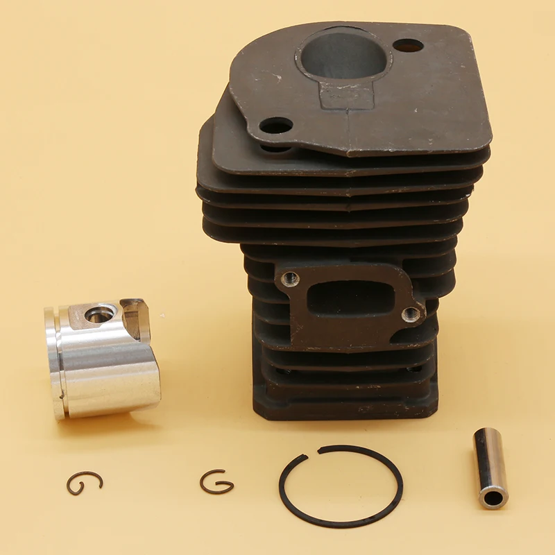 40มม.และ42มม.กระบอกสูบลูกสูบลูกสูบลูกสูบสำหรับHusqvarna 340 345 340E 345E 340EPA 345EPAชิ้นส่วนลูกโซ่PN 503870274 503870276