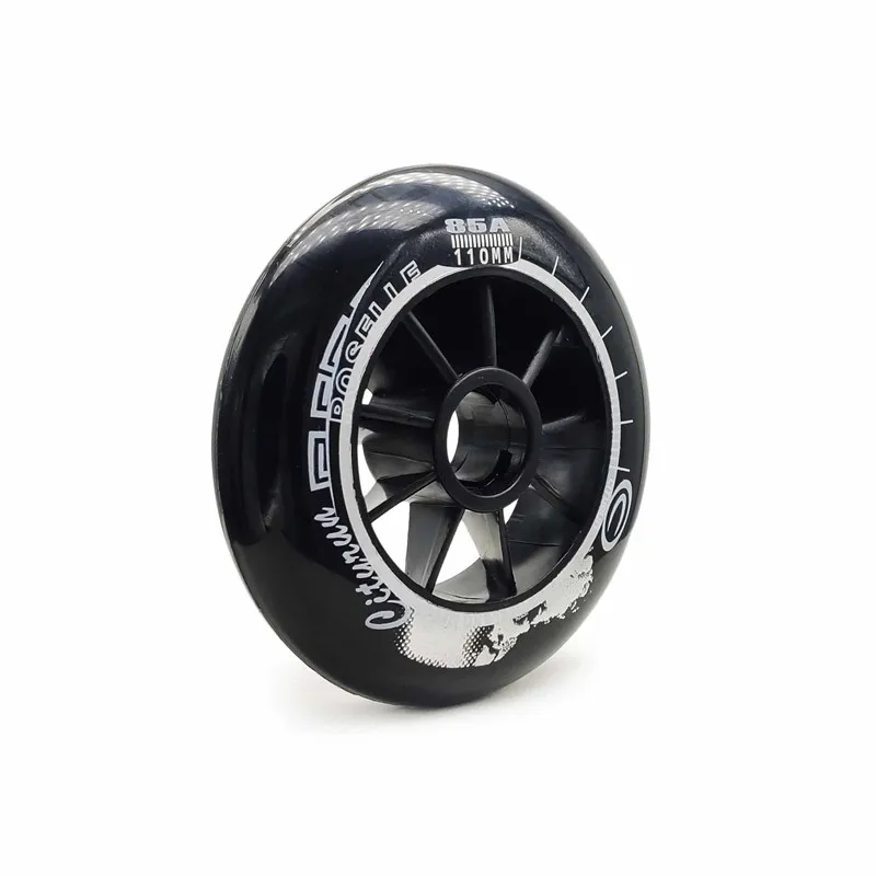 ROSELLE 85A anneriscono 110mm * 24mm con il cuscinetto di pattinaggio di ABEC-9 608RS per la ruota in linea dei pattini di velocità di CITYRUN 110 pneumatici dei pattini 6 8 pz/lotto