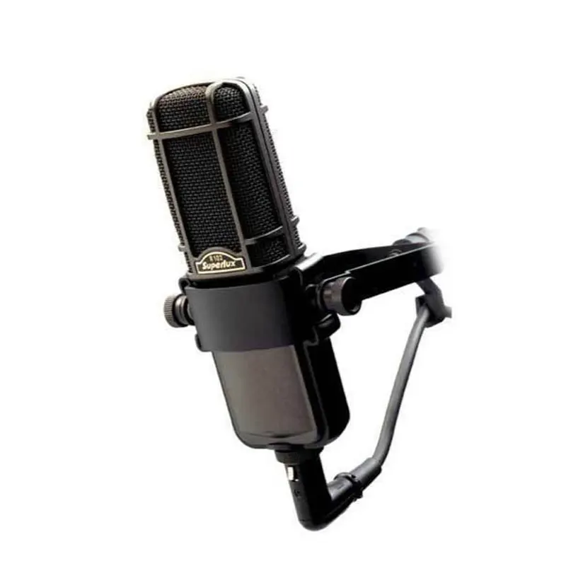 Superlux R102 classic ribbon condenser microphone for the recording studio and professional live performance