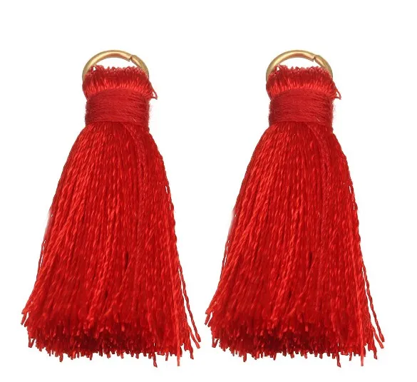 20PCS/lot  Band circle Hanging rope Silk Tassels fringe sewing bang tassel trim key for DIY Embellish curtain access fdg5d