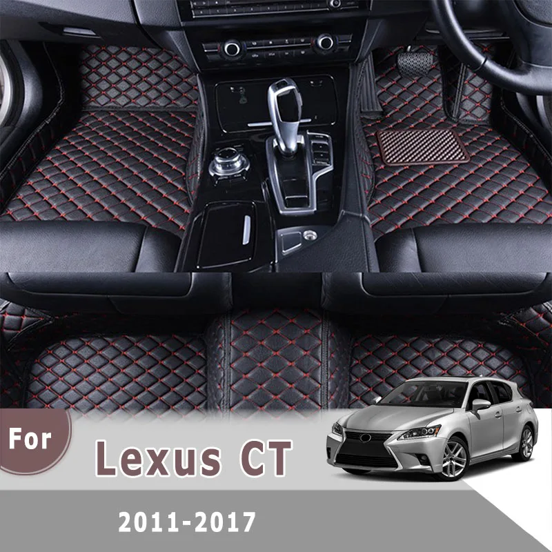 

Ковры RHD для Lexus CT 2017 2016 2015 2014 2013 2012 2011, автомобильные коврики, аксессуары для салона автомобиля, детали из искусственной кожи