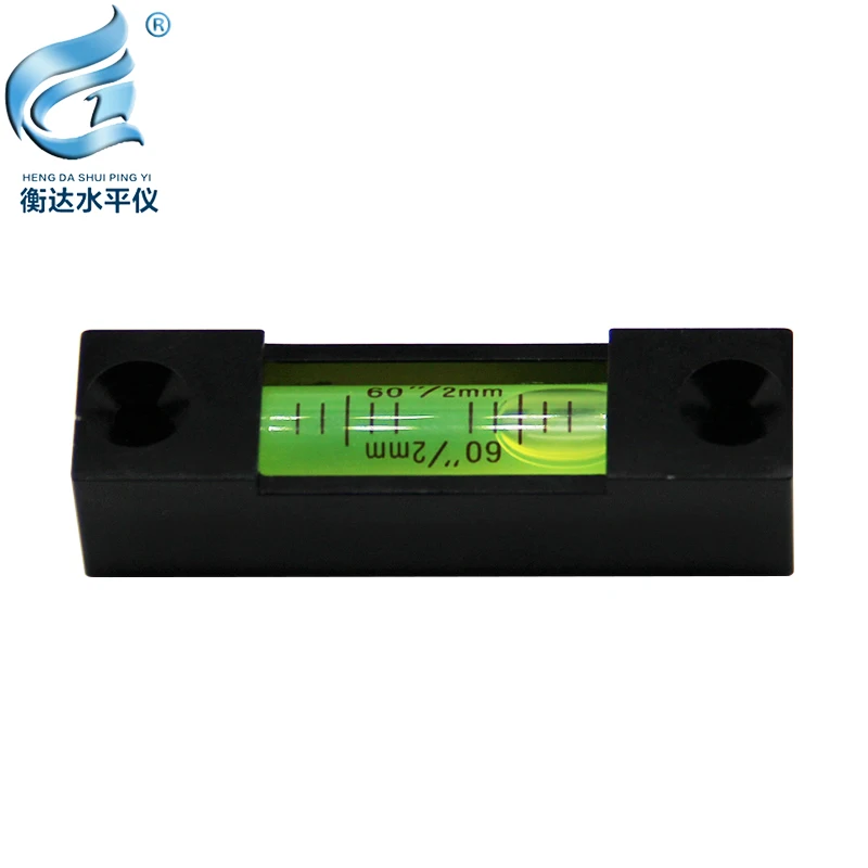 Metal 60 second long strip spirit level portable horizontal bubble