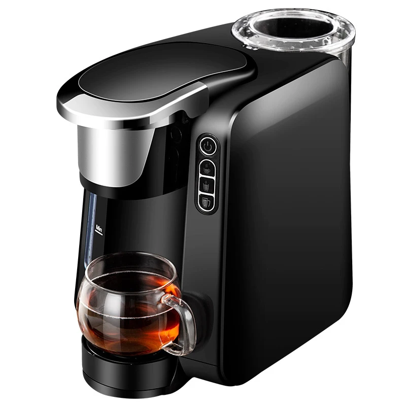 1.2L Automatic Capsule Coffee Machine Multifunctional American Coffee Machine Coffee Milk Tea Flower Tea Three In One