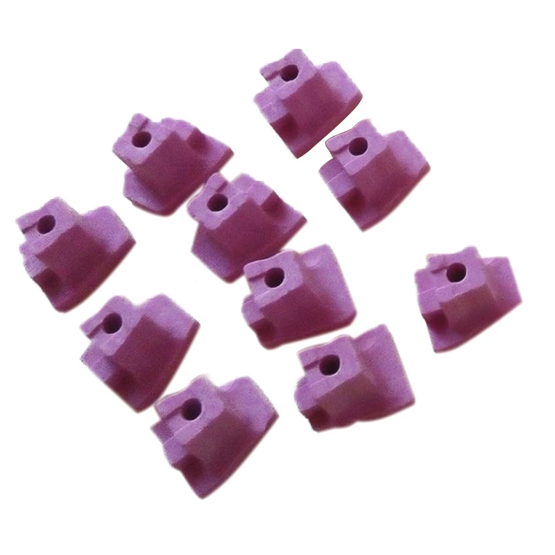 10PCS Dental Lab Ceramic Firing Pink Pegs Dental Lab for Single Porcelain Crown Oven Tray Ceramist Tool