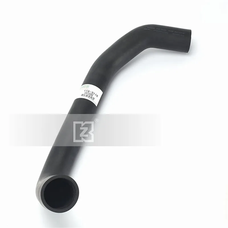 

For Caterpillar excavator E320B turbocharger air inlet pipe 116-3118 turbocharger rubber air inlet hose