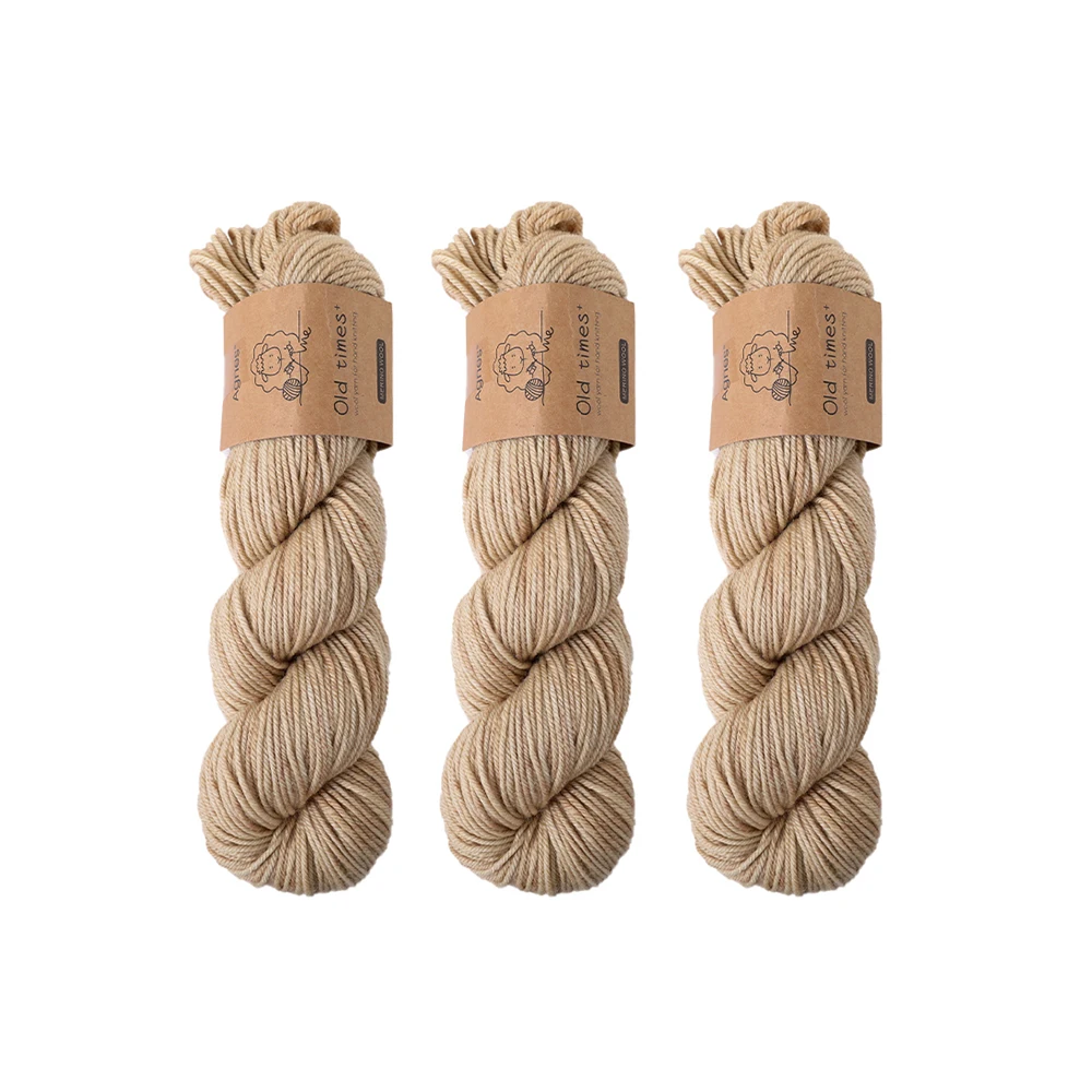 3 stks Breigaren Merinowol Hand Zachte Trui Sjaal Hoed Geweven Regenboog Baby DK Draad 100g/Strand