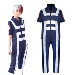 My Hero Academia Boku no Hero Academia Cosplay Costume Men Women School Uniform Gym Training Suit Sportswear T shirt Pants Set