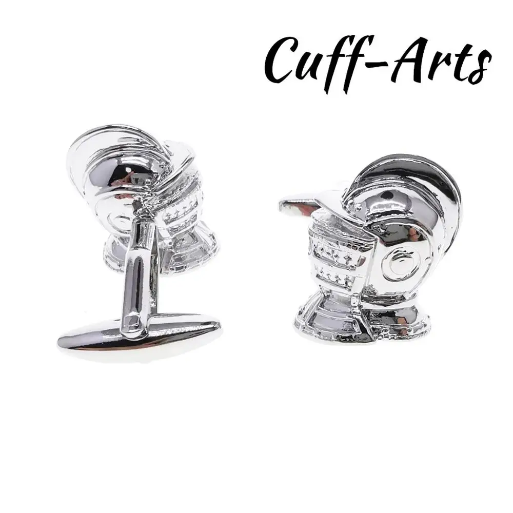 Medieval Warrior Hat Cufflinks  Gifts for Men by Cuffarts C10628