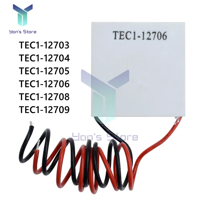 TEC1-12703 12704 12705 12706 12708 12709 Refrigeration Plate Equipment Heat Sink Thermoelectric Cooler Peltier Elemente Module