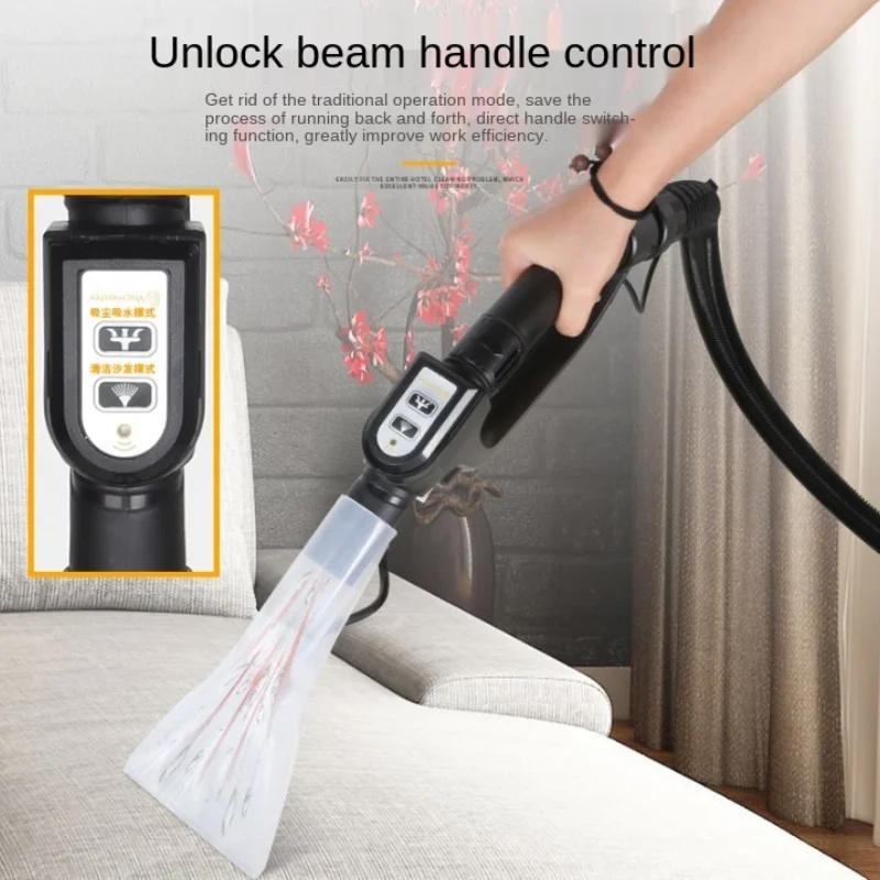 Aspirapolvere domestico per moquette, potente aspirapolvere, 19000Pa, 2 in 1 aspirapolvere a secco, aspirapolvere per auto
