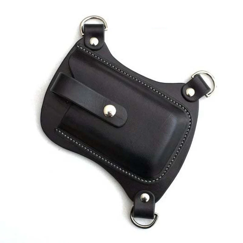 Medieval Adjustable Shoulder Strap Vintage Leather Wallet Purse Pouch Steampunk Unique Holster Harness Phone Bag