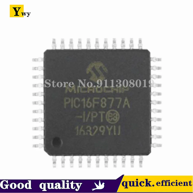 10PCS/LOT PIC16F877A-I/PT TQFP44 16F877 microcontroller chip original authentic brand new spot