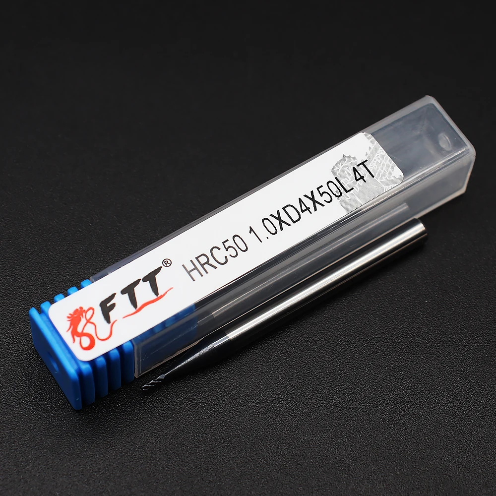 1mm endmills 4 flauta hrc50 carboneto fresa de extremidade máquina aço tungstênio cnc fresa fresa fresa fresa ferramentas de corte