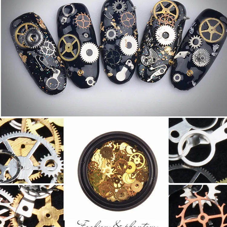 1pc Mixed Steampunk Jewelry Filling UV Resin Jewelry Accesorries Charms