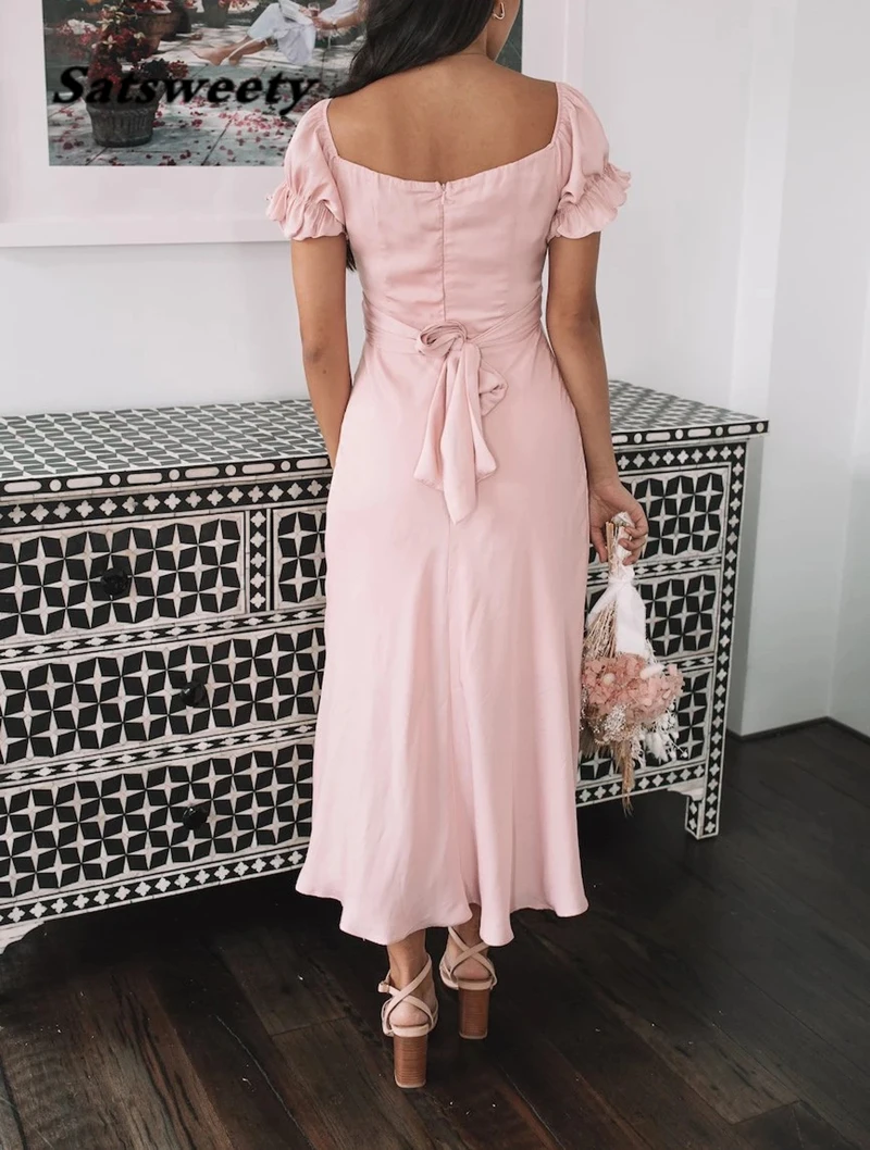 Short Bridesmaid Dresses Chiffon Vestido De Noiva Wedding Guest Dress Robe De Soirée De Mariage