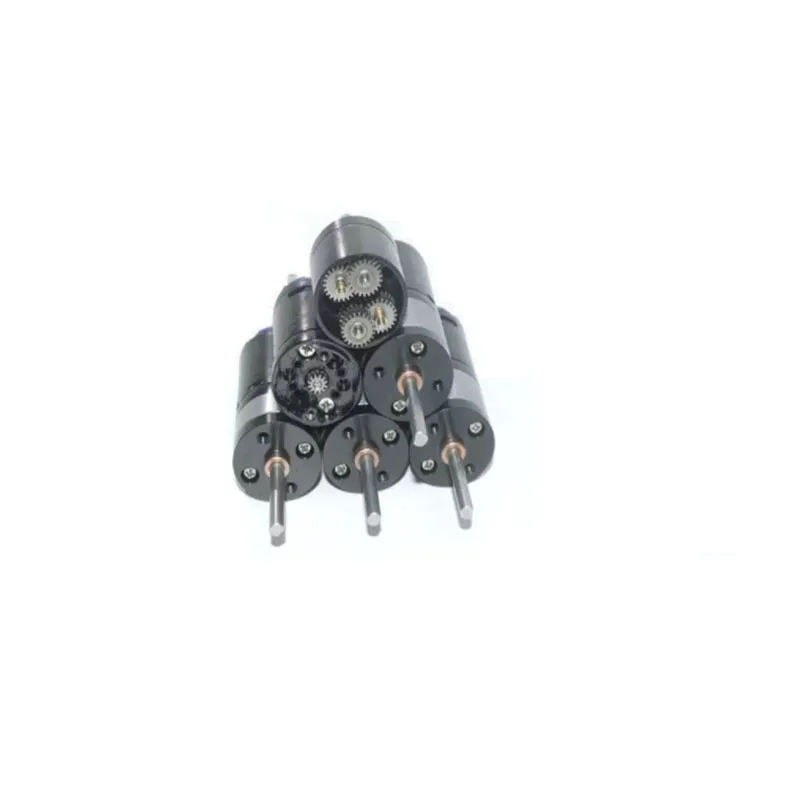 ミニチュアストレートダブルギアモーター25mm,6V 12V DC高トルク,工場直販