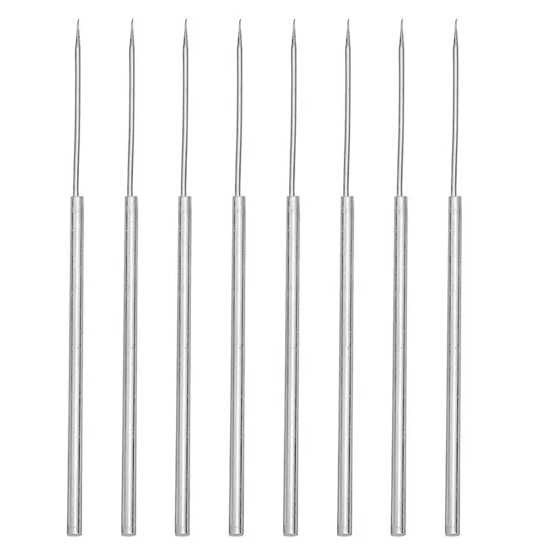 

8pcs Biology Laboratory Anatomical Tools Biology Specimen Dissecting Needles Metal safe own strong tear and break resistance