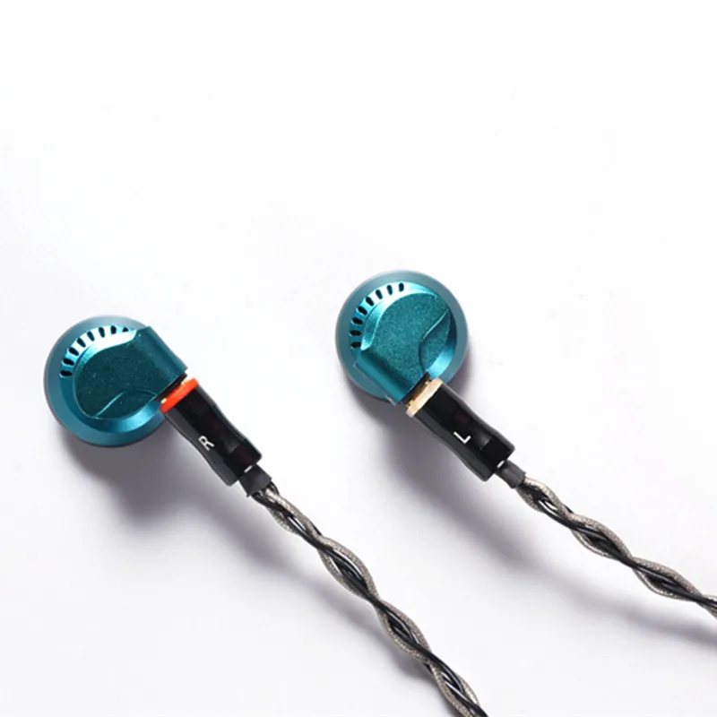 Yincrow RW-2000 HIFI Metal Headset 15mm Dynamic Drive Earbud MMCX