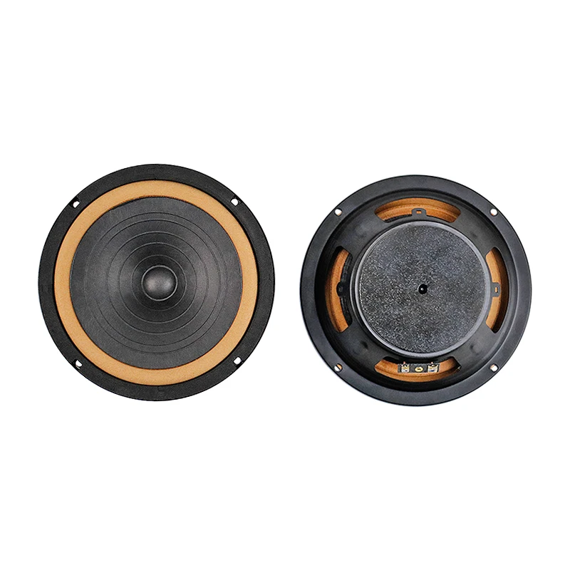 1PCS HiFi 6.5 Polegada 166mm Full Range Speaker Treble Mid Bass 4Ohm 12W Para Amplificadores De Tubo Do Carro Bookself Vocal Instrumentos Musicais