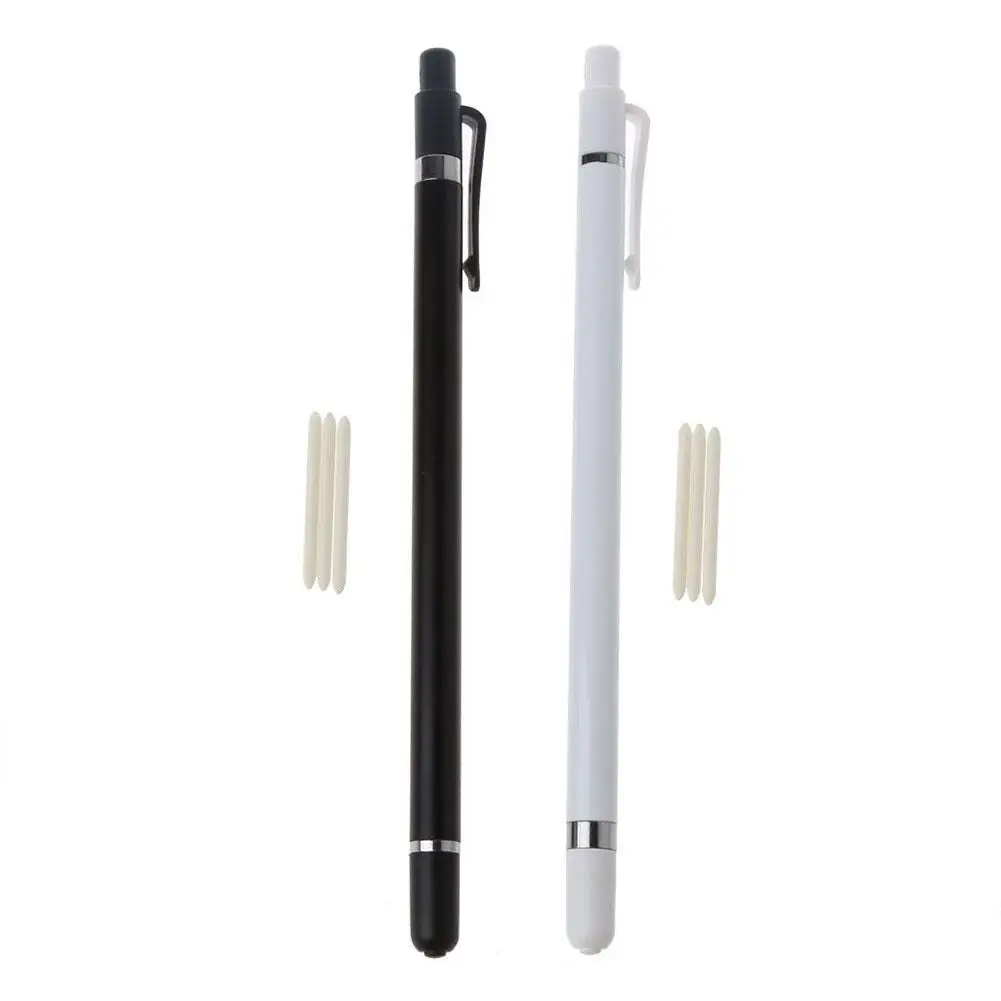 Universal Stylus Stift Dual Weichen Schreibfedern Bildschirm Kapazitiven Stylus Stift für Mobile Android Phone Smart Bleistift Zubehör