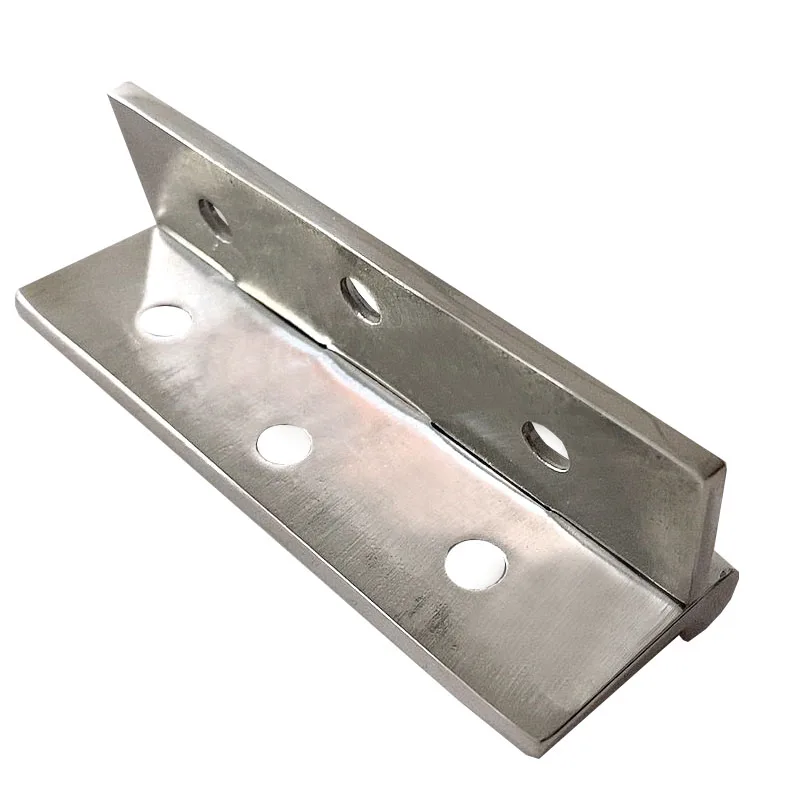 2Pcs Boat Marine Stainless Steel Deck Door Butt Hinge 75mm Thick Square Edge Corner Cabinet Gate Hardware