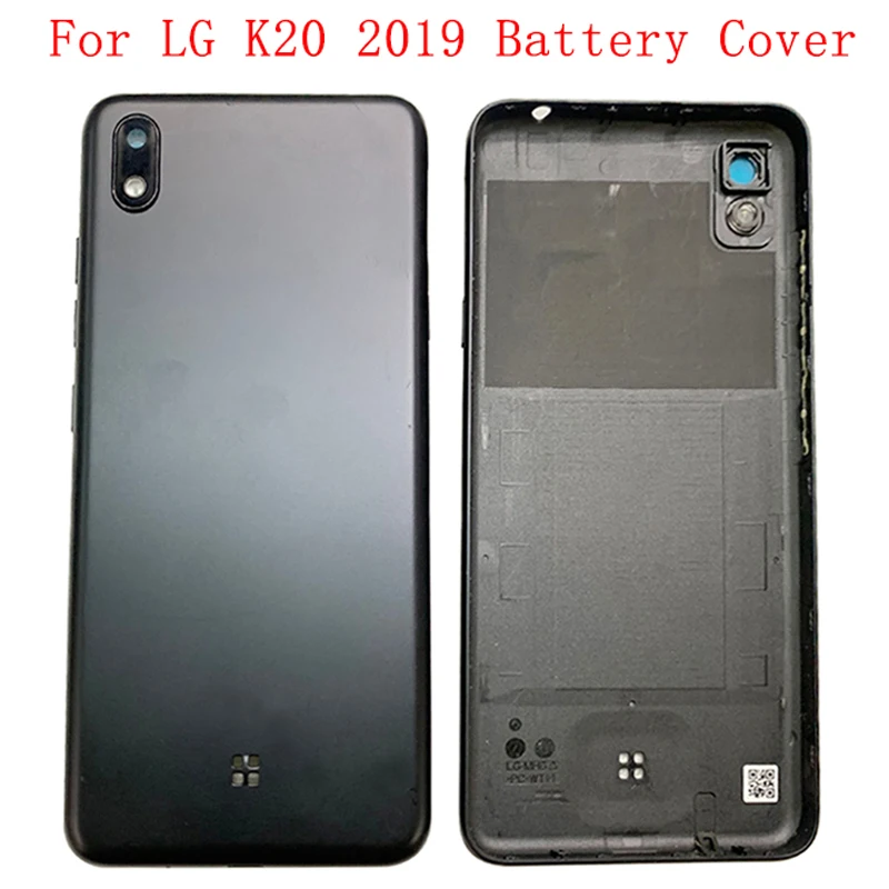 

Battery Cover Back Panel Rear Door Housing Case For LG K20 2019 Battery Cover with Camera Frame Logo Replacement Parts