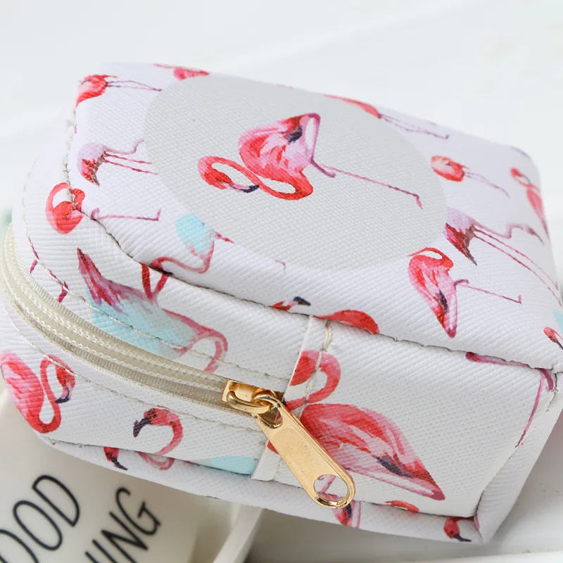 1 Piece Flamingo Pattern Cute Bag Pocket Wallet 5 Styles Of Flamingo Design Small Pocket Wallet With Zipper