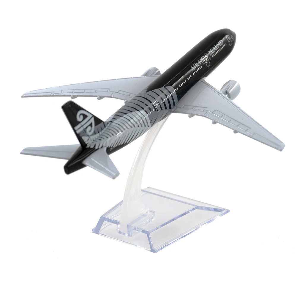 1/400 Aircraft Air New Zealand Boeing777 16cm Alloy Plane Model Children Kids Gift for Collection Home Decoration