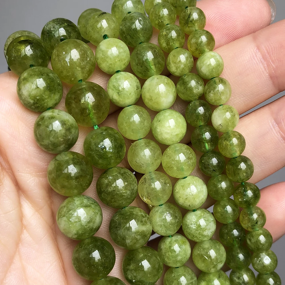 6/8/10mm Groothandel Natuursteen Ronde Chalcedoon Jade Losse Spacer Kralen voor Sieraden Maken DIY armbanden Ketting Accessoires