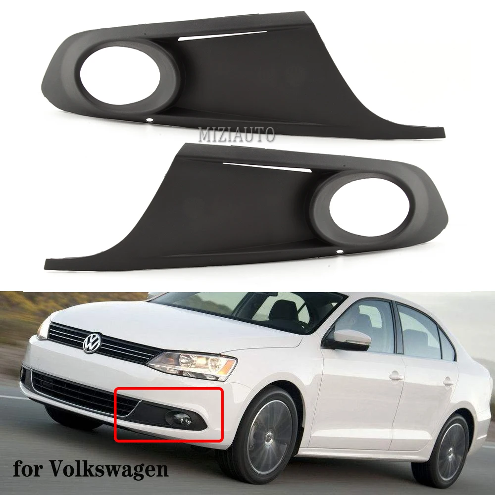 Fog Light Fog Lamp Frame Front Bumper Fog Lamp for Volkswagen For VW Jetta 6 A6 MK6 2011 2012 2013 2014 Car Accessories