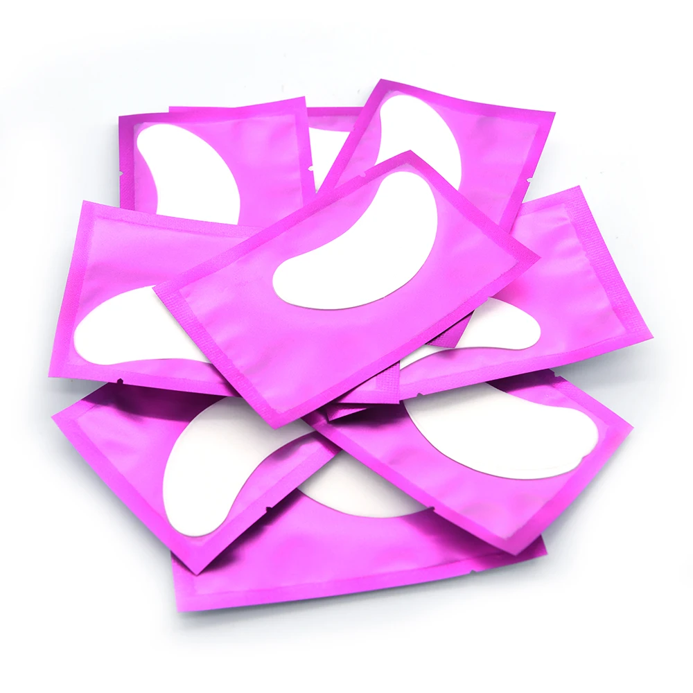 200/400Pairs Hydrogel Patches Wimpern Verlängerung Patch Wimpern Patch Lash Verlängerung Liefert Unter Eye Patches Auge Pads Patch – Detail 16