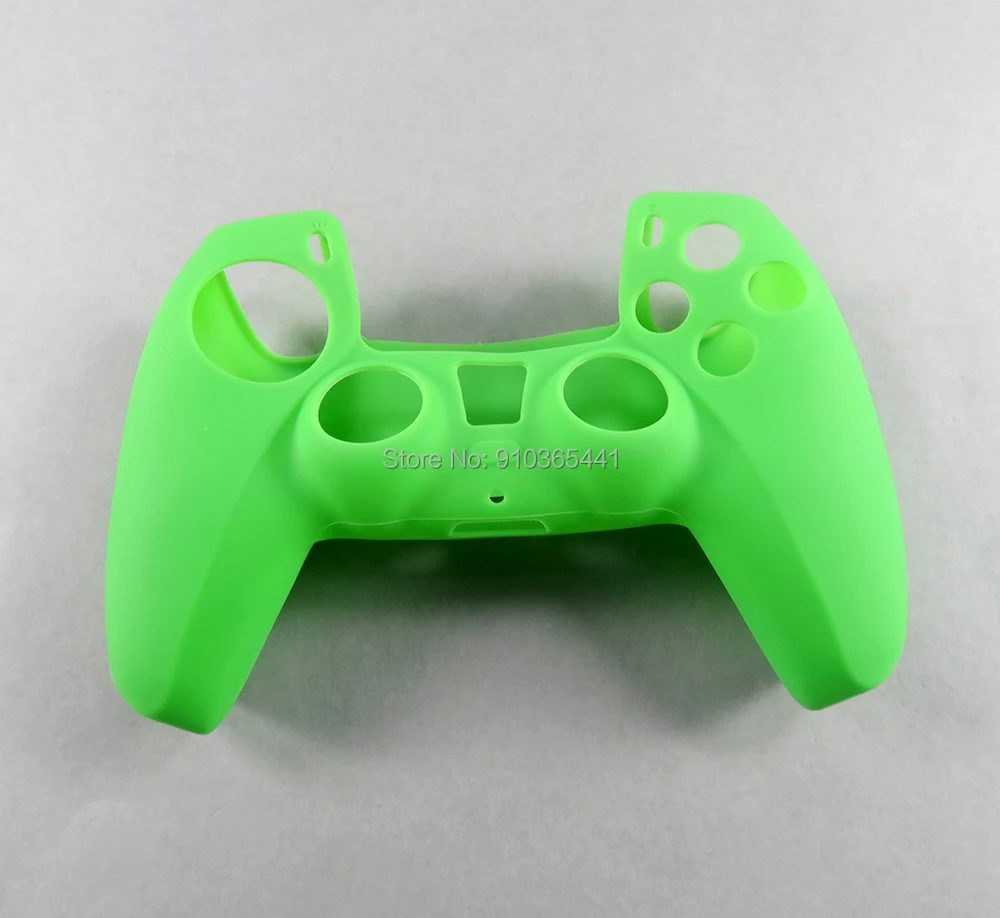 20 pezzi Maniglia Custodia in gomma gel di silicone Custodia protettiva antipolvere per la pelle antiscivolo per il gioco controller PlayStation PS5 S-ony