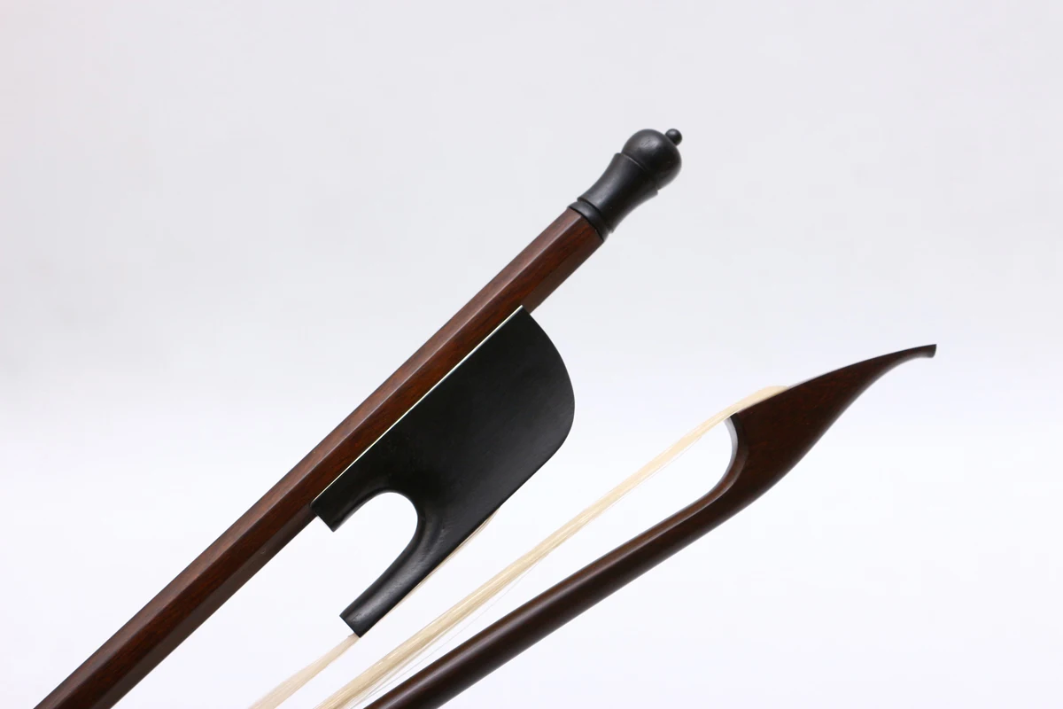 

Yinfente 4/4 cello Bow Baroque Bow Brazilwood Ebony Frog Natural Bow Hair